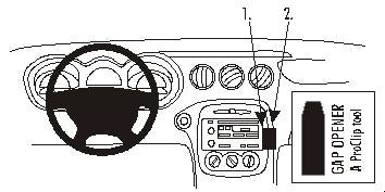 Brodit ProClip 853116 - Pontiac Grand Am 2001-2005