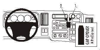Brodit ProClip 853117 - Chevrolet C-series 2002-2010