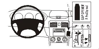 Brodit ProClip 853119 - Subaru Forester 2003-2007