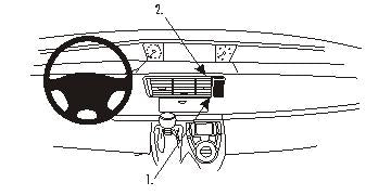 Brodit ProClip 853155 - Citroen 807 2002-2011