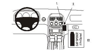 Brodit ProClip 853157 - Pontiac GTO 2004-2010