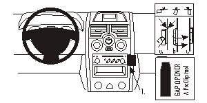 Brodit ProClip 853182 - Renault Mégane II 2003-2009