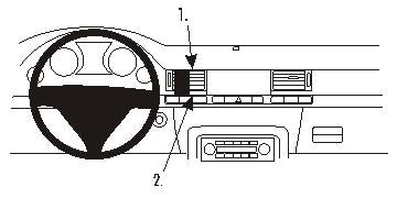 Brodit ProClip 853196 - Audi A8 2003-2010