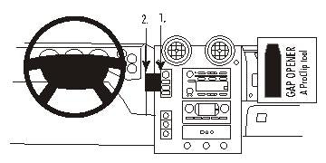 Brodit ProClip 853216 - Hummer H2 2003-2007