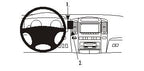 Brodit ProClip 853222 - Lexus LX Series 2003-2007