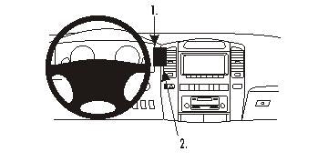 Brodit ProClip 853222 - Lexus LX Series 2003-2007