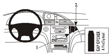 Brodit ProClip 853226 - Chrysler Pacifica 2004-2009