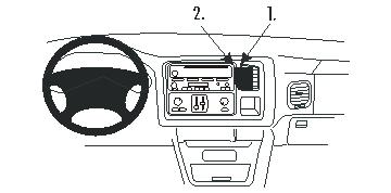 Brodit ProClip 853233 - Chevrolet Avalanche 2003-2006