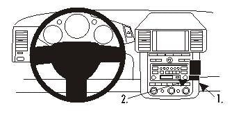 Brodit ProClip 853237 - Nissan Murano 2003-2008