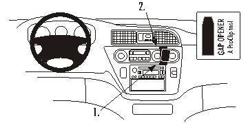 Brodit ProClip 853244 - Honda Odyssey 1999-2004