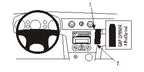 Brodit ProClip 853252 - Mitsubishi Outlander 2003-2006