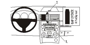 Brodit ProClip 853258 - Mazda 2 2003-2007