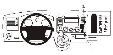 Brodit ProClip 853277 - Volkswagen Caravelle 2003-2010
