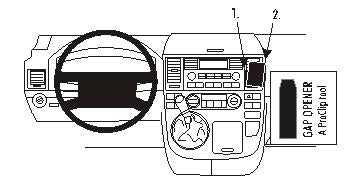 Brodit ProClip 853290 - Volkswagen Multivan 2003-2009