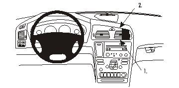 Brodit ProClip 853295 - Volvo V70 N 2000-2008