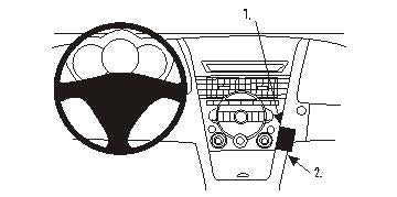 Brodit ProClip 853302 - Mazda RX-8 2004-2008