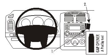 Brodit ProClip 853304 - Chevrolet Malibu 2004-2007