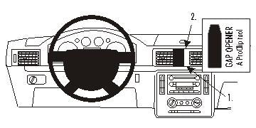 Brodit ProClip 853316 - Ford Freestar 2004-2009