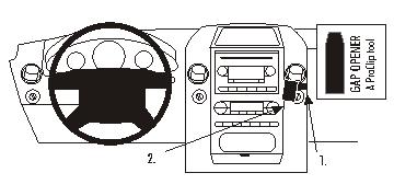 Brodit ProClip 853319 - Ford F-Series 150 2004-2008