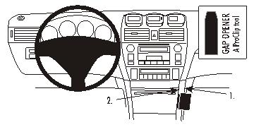 Brodit ProClip 853321 - Toyota Camry Solara 2004-2010