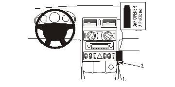 Brodit ProClip 853324 - Chrysler Crossfire 2004-2007