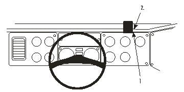 Brodit ProClip 853338 - Freightliner Classic 1988-2009