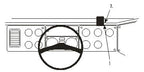 Brodit ProClip 853338 - Freightliner Classic 1988-2009