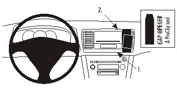 Brodit ProClip 853350 - Subaru Legacy 2004-2009