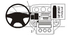 Brodit ProClip 853367 - Nissan X-Trail 2004-2007