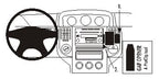 Brodit ProClip 853368 - Nissan X-Trail 2004-2007