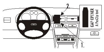 Brodit ProClip 853369 - Audi A6 1998-2003