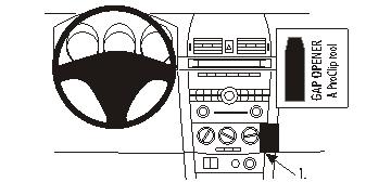 Brodit ProClip 853371 - Mazda 3 2004-2009