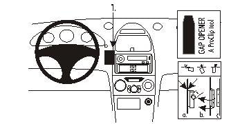 Brodit ProClip 853380 - Toyota Celica 2000-2005
