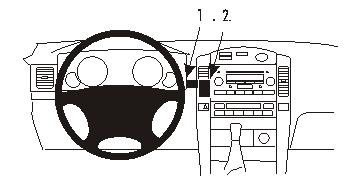 Brodit ProClip 853399 - Toyota LandCruiser 90 2003-2005