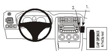 Brodit ProClip 853406 - Suzuki Aerio 2004-2009