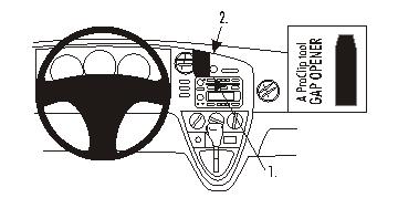 Brodit ProClip 853448 - Pontiac Matrix 2003-2008