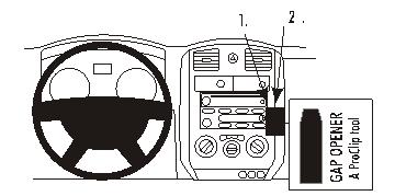 Brodit ProClip 853462 - Chevrolet Colorado 2004-2014