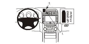 Brodit ProClip 853464 - Acura TL 2004-2008