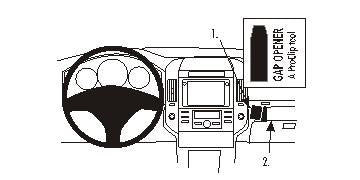 Brodit ProClip 853478 - Toyota Corolla Verso 2004-2009
