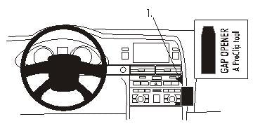 Brodit ProClip 853480 - Audi A6 2004-2010