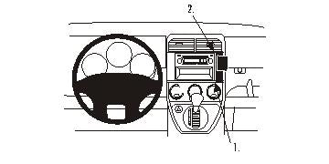 Brodit ProClip 853485 - Honda Element 2003-2012