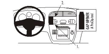 Brodit ProClip 853491 - Seat Altea 2004-2015