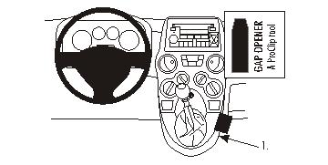 Brodit ProClip 853494 - Fiat Panda 2004-2007