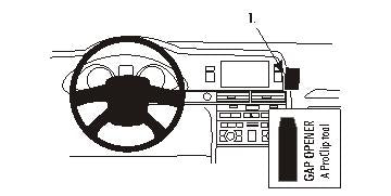 Brodit ProClip 853508 - Audi A6 2004-2009