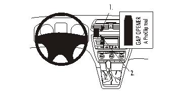 Brodit ProClip 853525 - Skoda Octavia II 2005-2013