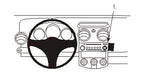 Brodit ProClip 853528 - Mitsubishi Colt 2005-2008