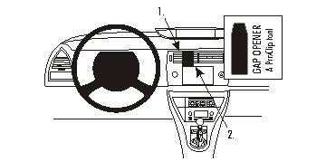 Brodit ProClip 853534 - Citroen C4 2005-2010