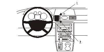 Brodit ProClip 853543 - Ford Fivehundred 2005-2009