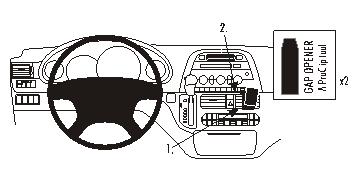 Brodit ProClip 853549 - Honda Odyssey 2005-2010