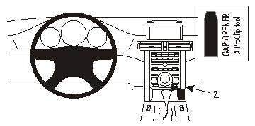 Brodit ProClip 853566 - Acura RL 2005-2013